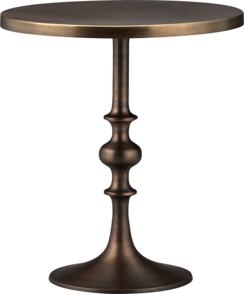 Spool Accent Table