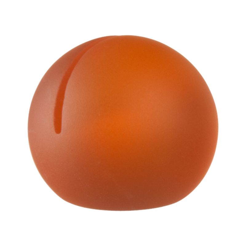 Spot Orange Placecard Holder