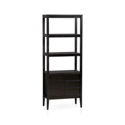 Spotlight Ebony Bookcase