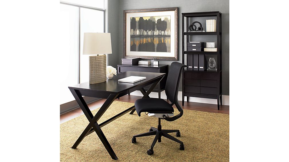 Spotlight Ebony Credenza Crate and Barrel