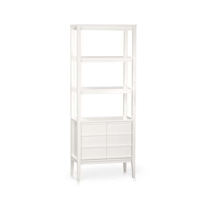 Spotlight White Bookcase