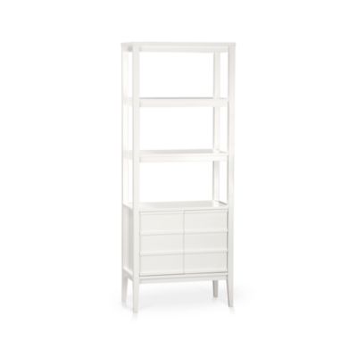 Spotlight White Bookcase
