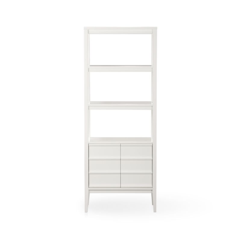 Spotlight White Bookcase