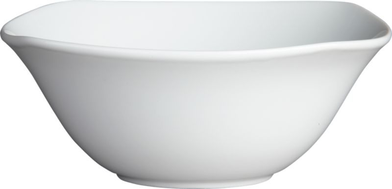 Small Square Porcelain Bowl
