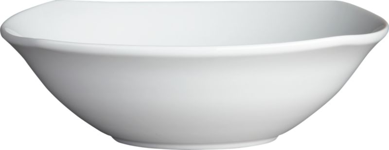 Large Square Porcelain Bowl