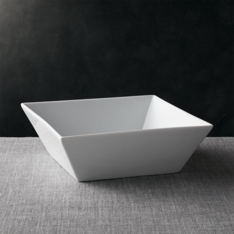 Square 11.5" Serving Bowl Crate and Barrel