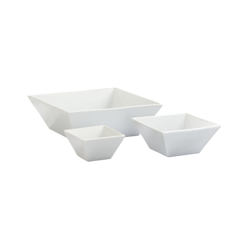 Square 4.75"-11.5" Bowls