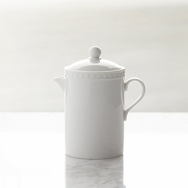 Staccato Creamer with Lid Crate and Barrel