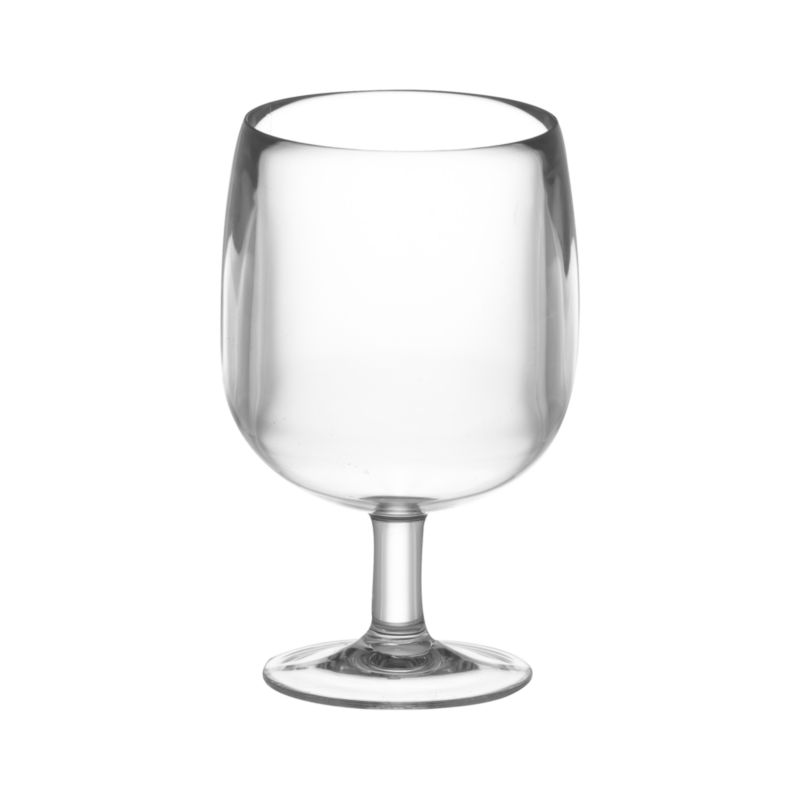 Stacking Clear Acrylic Wine Glass