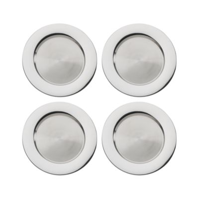 Set of 4 Stainless Steel 13