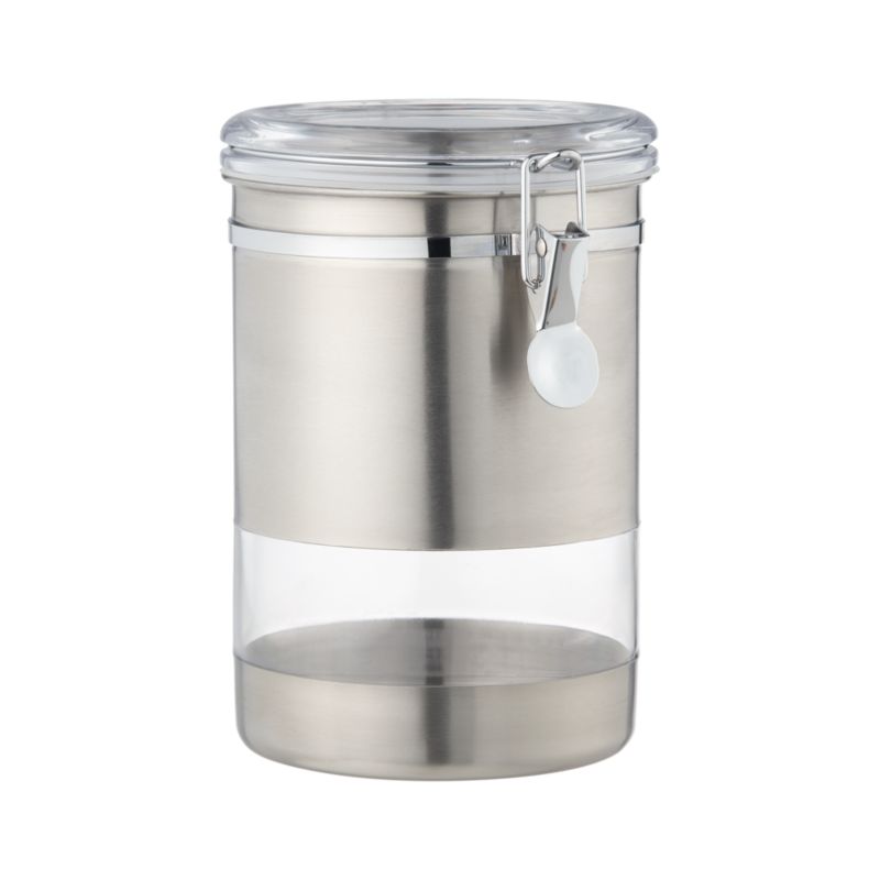 Stainless Steel Large Clip Canister
