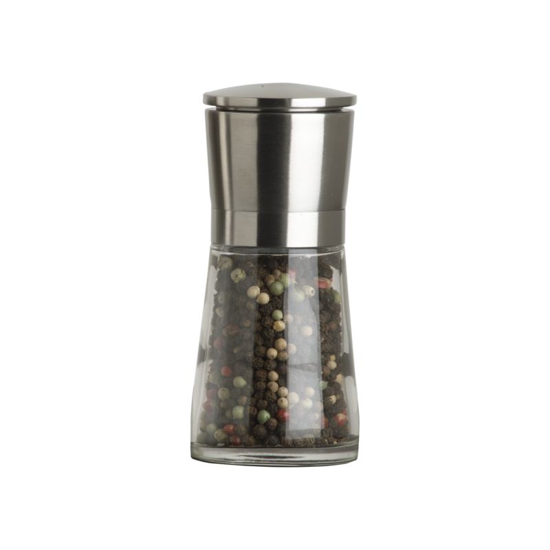 StainlessGlassPepperMill