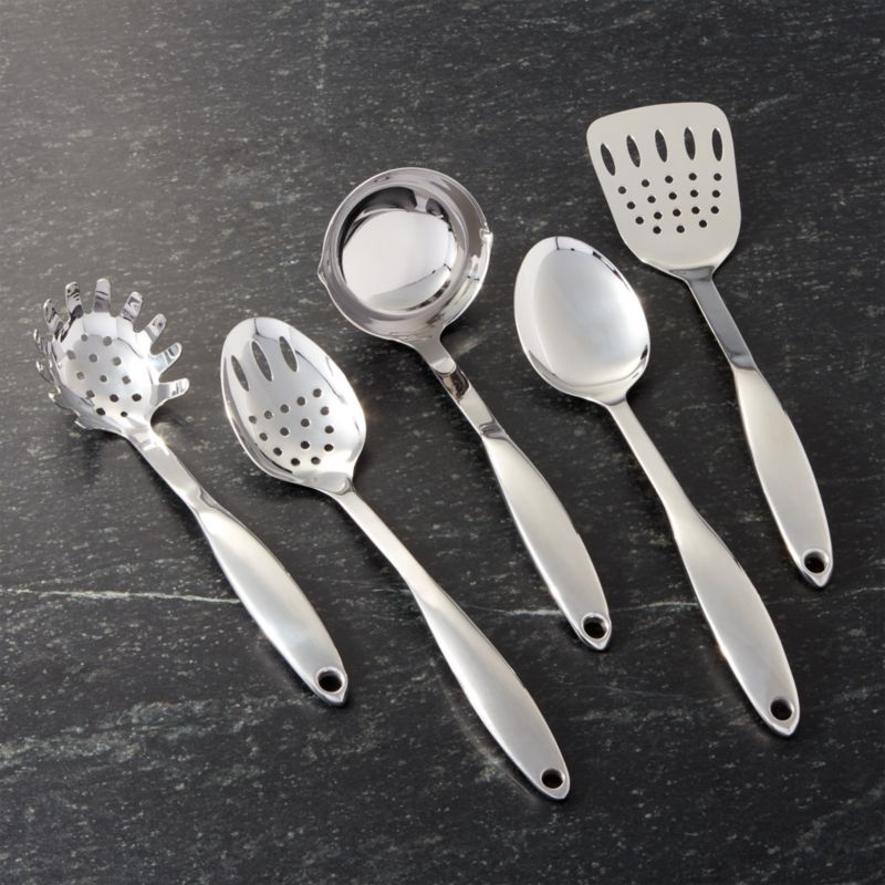 Stainless Steel Utensils Crate and Barrel