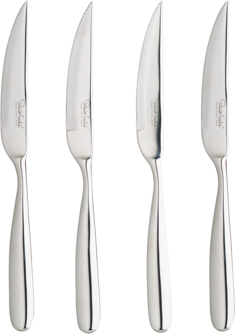 Set of 4 Stanton Satin Steak Knives