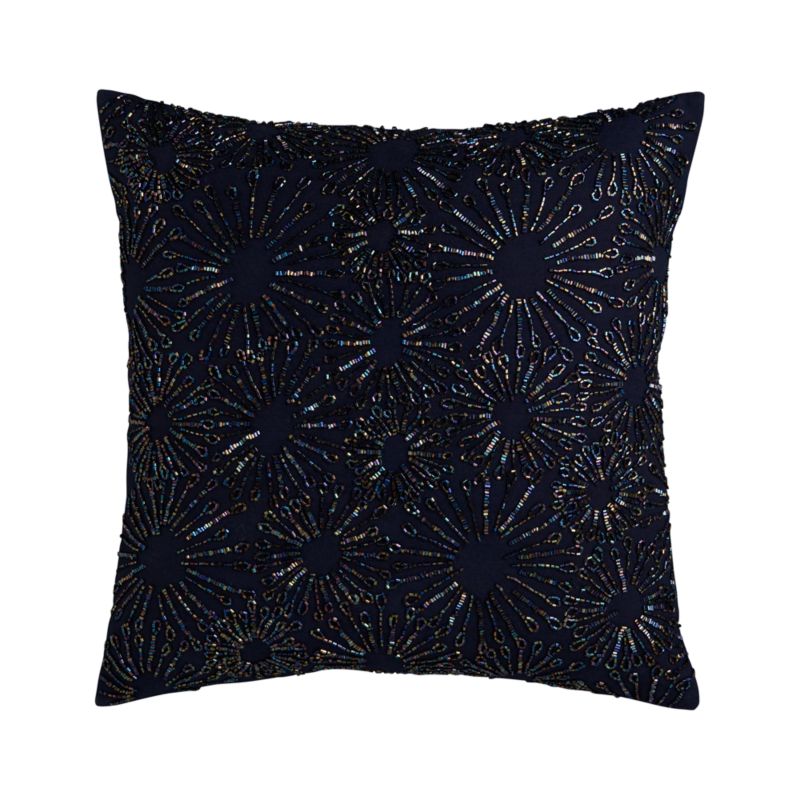 Crate and Barrel - Starry Night Pillow shopping in Crate and Barrel Gift Ideas from crateandbarrel.com