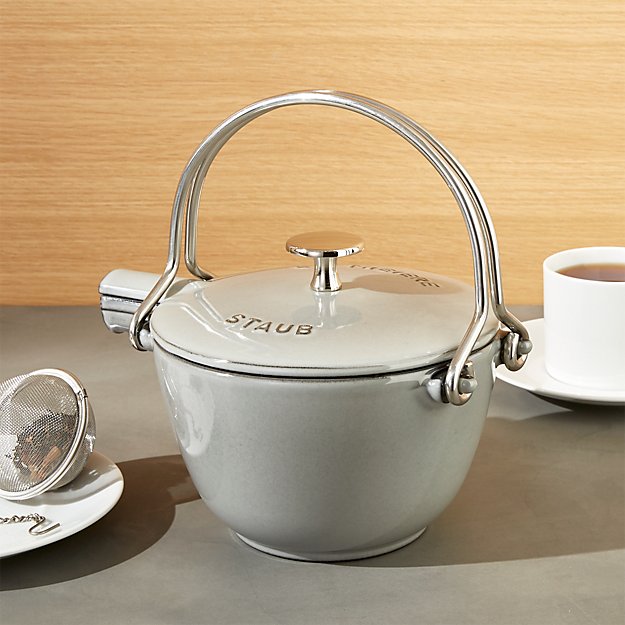 Staub ® Grey Tea Kettle Crate and Barrel