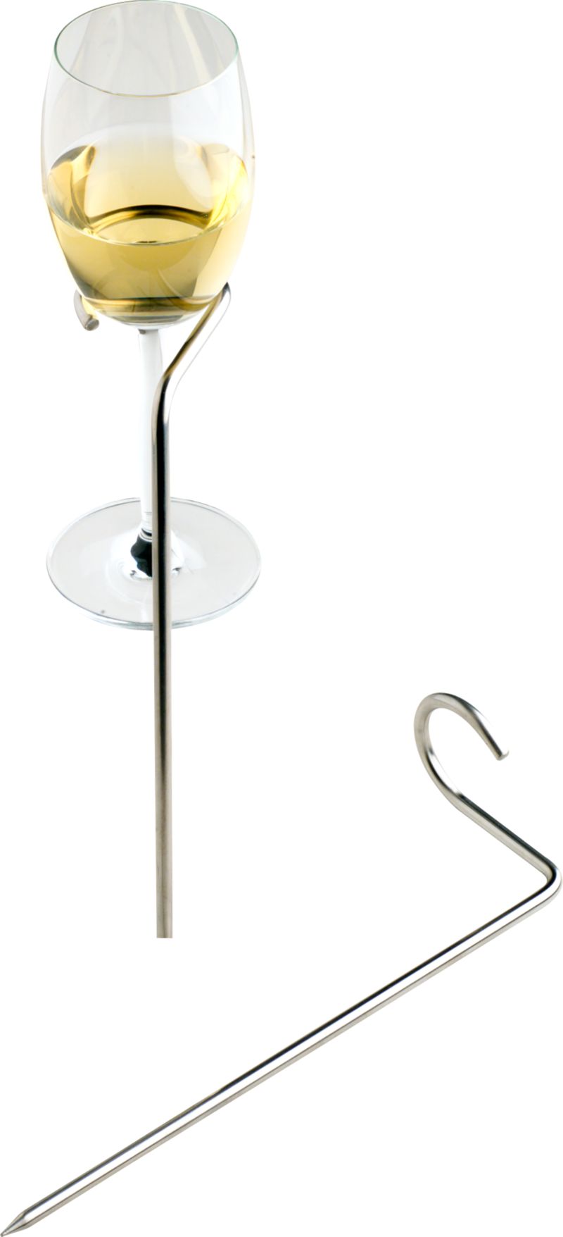 Set of 2 Steady Stick Wine Glass Holders