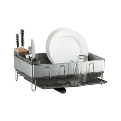 simplehuman Steel Frame Grey Dish Rack