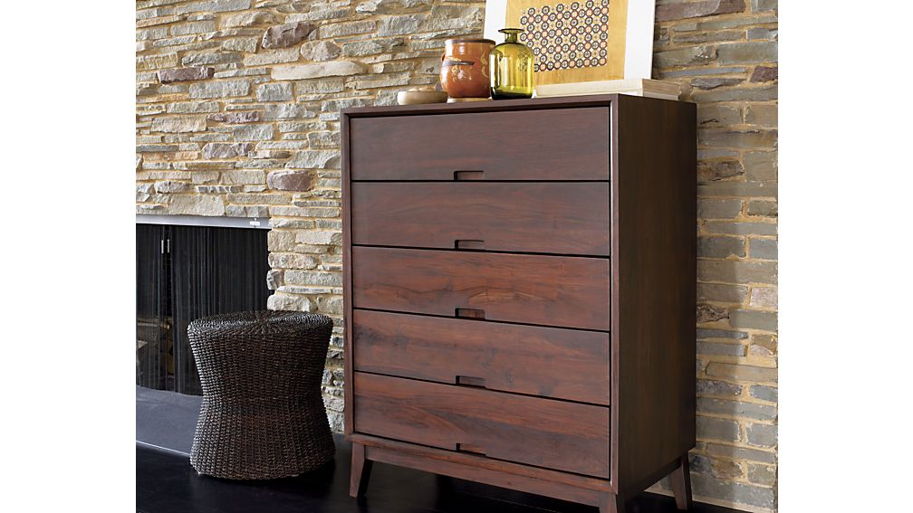 Steppe FiveDrawer Chest Crate and Barrel