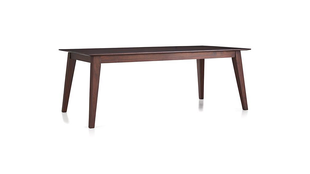 Steppe Solid Wood Dining Table Crate and Barrel