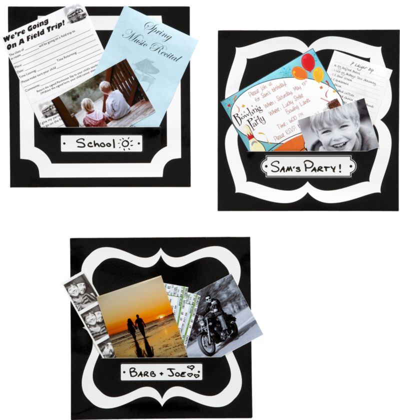 Sticker Pockets Set of Three