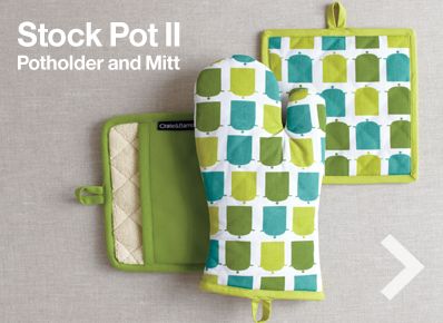Stock Pot II Potholder and Mitt