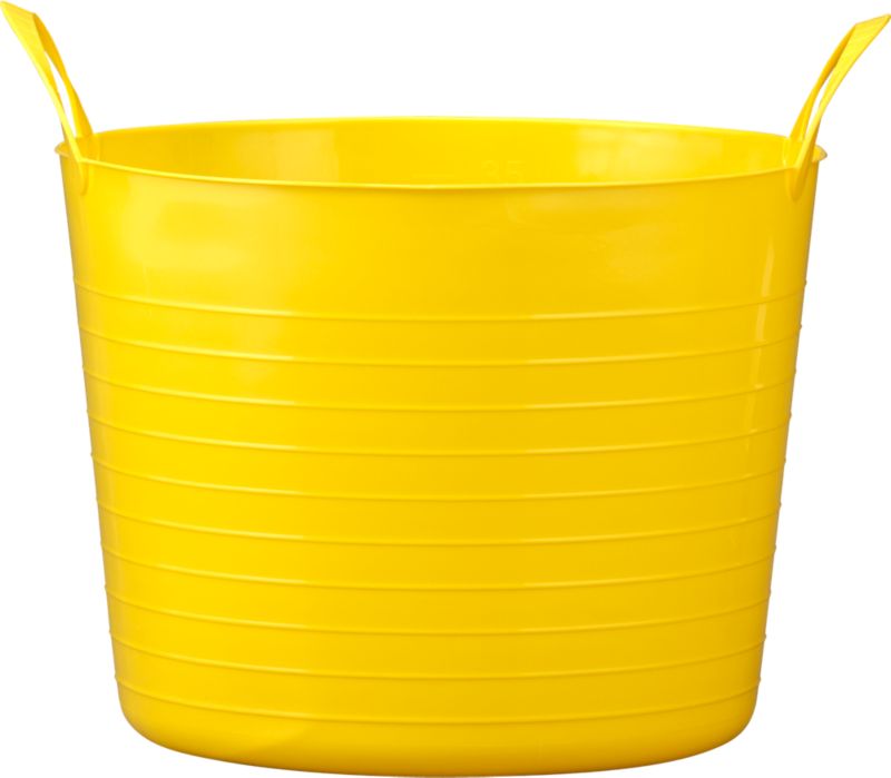 Yellow Storage Tub