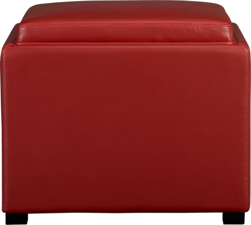 Stow Red 22" Ottoman