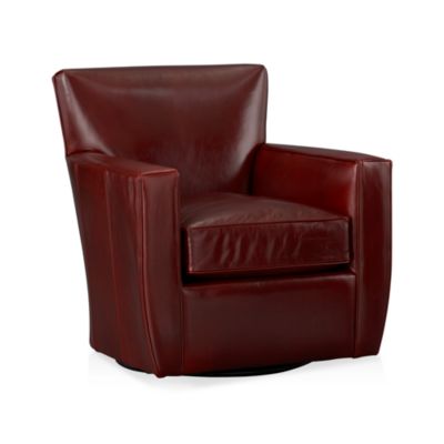 Streeter Leather Swivel Chair