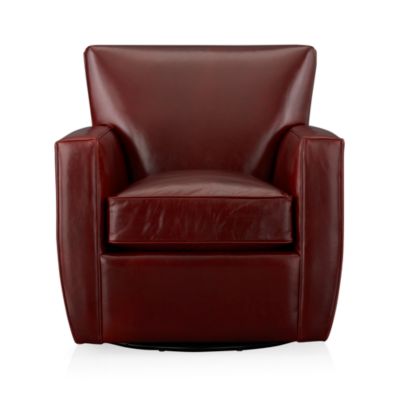 Streeter 360 Leather Swivel Chair
