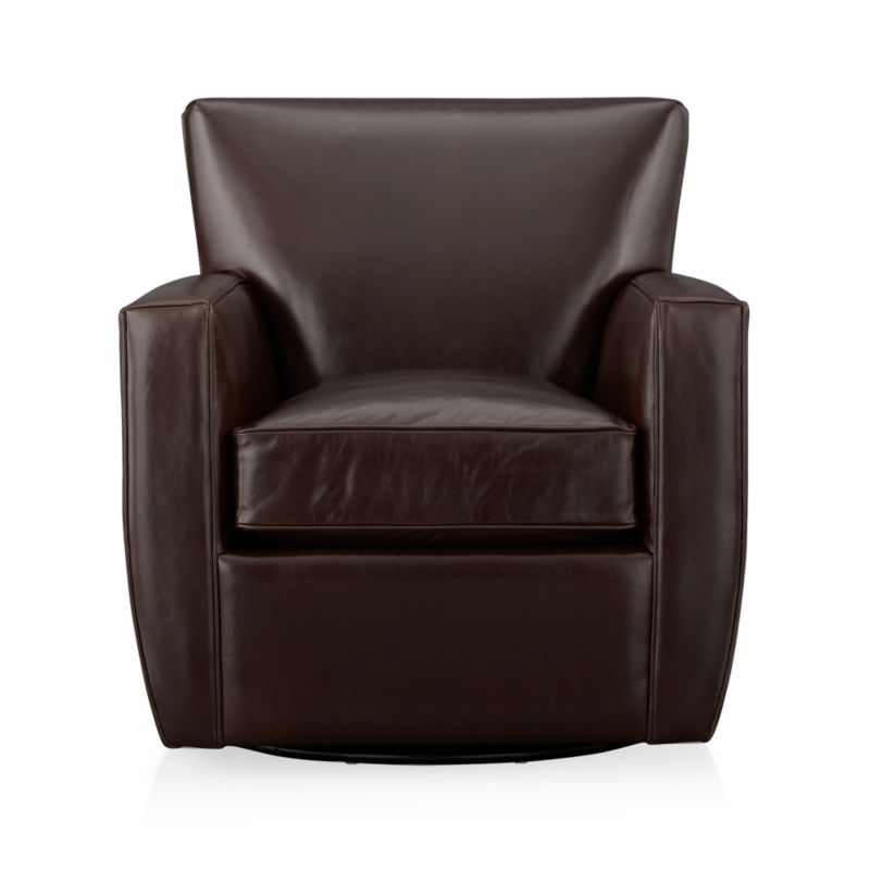 Streeter Leather Swivel Chair
