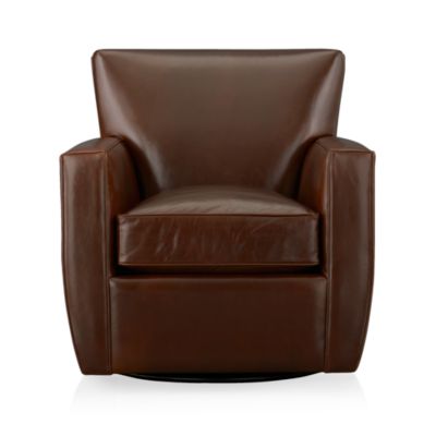 Streeter Leather 360 Swivel Chair