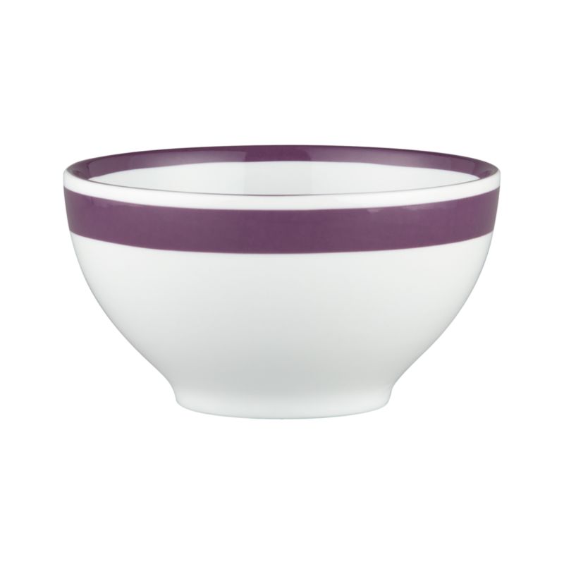 Amethyst Stripe 6" Bowl