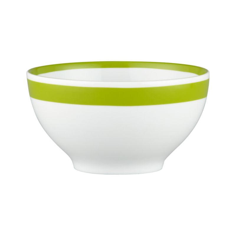 Light Green Stripe 6" Bowl