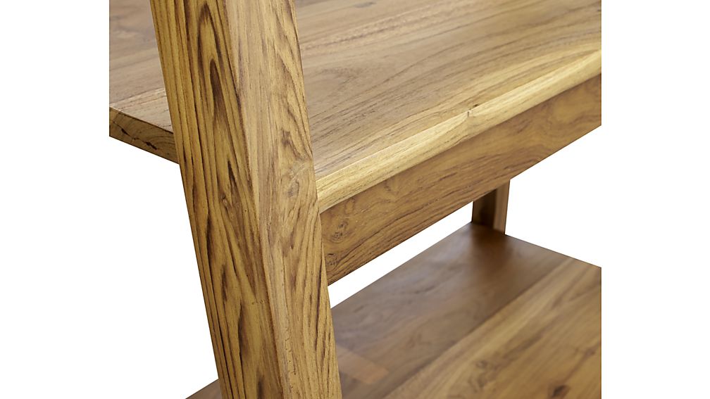 Strut Teak Bookcase Crate and Barrel