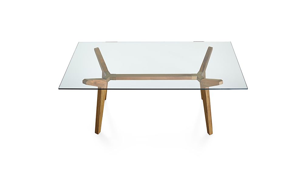 Strut Teak 70" Work Table Crate and Barrel