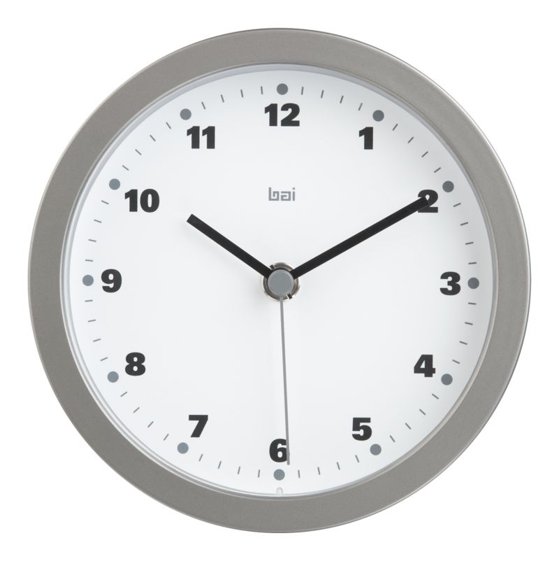 StudioWallClock6inWhtOT11