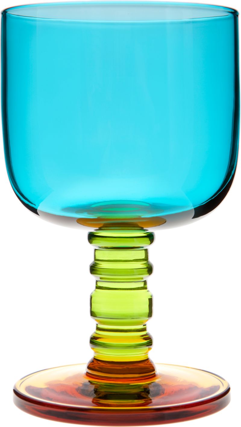 Marimekko Sukat Makkaralla Turquoise Goblet