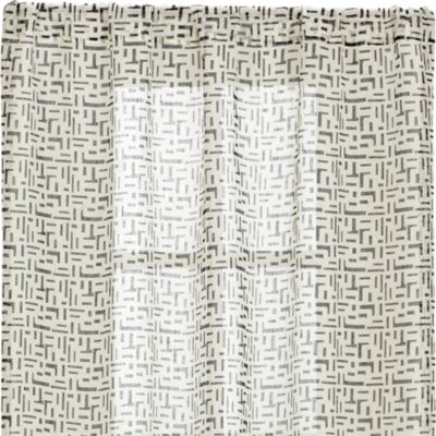 Sumba Indigo Sheer 48x96 Curtain Panel