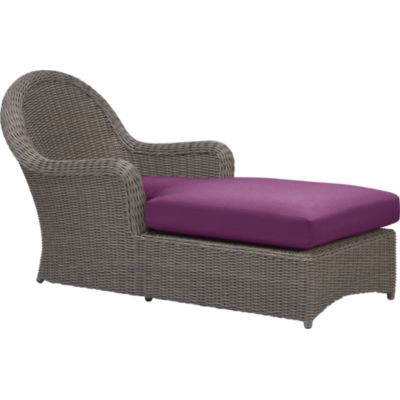 Summerlin Chaise Lounge with Sunbrella Phlox Cushion