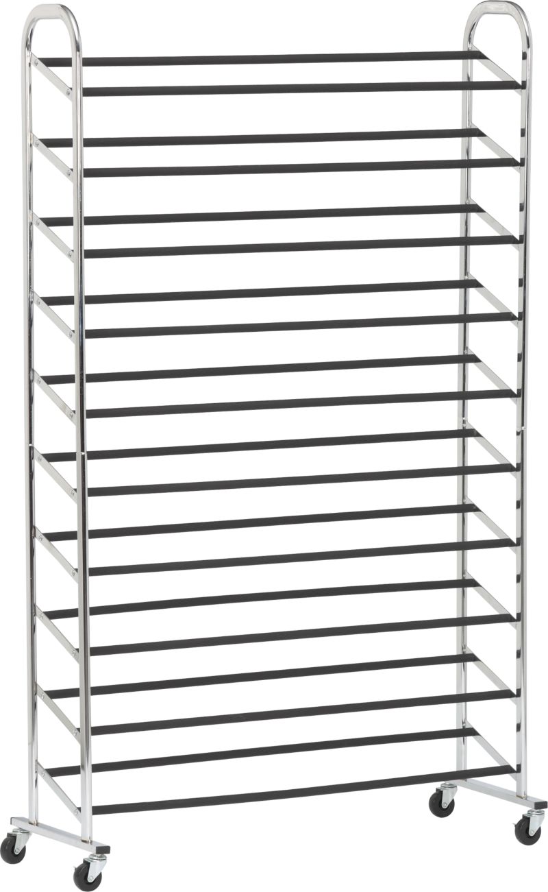 Rolling Shoe Rack