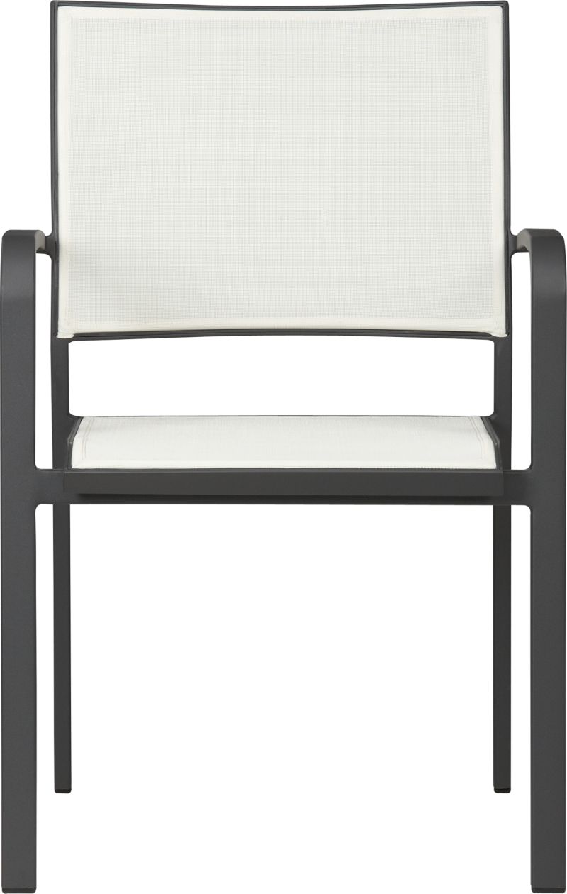 Surf White Mesh Dining Chair