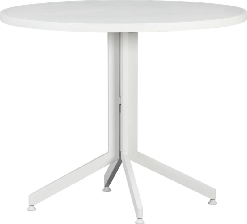 Surf White Flip-Top Table