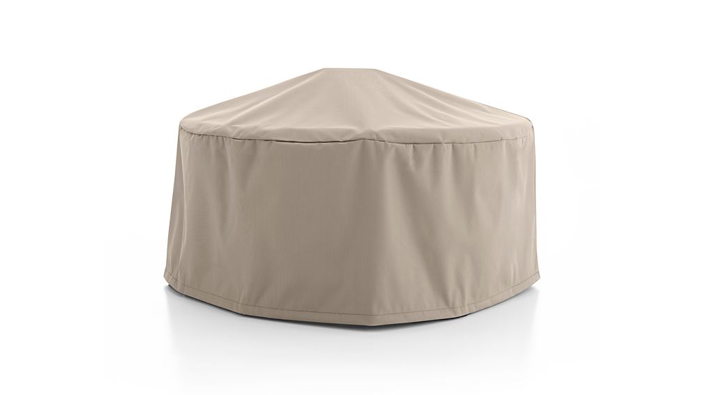 Outdoor Round Coffee Table Cover Crate and Barrel