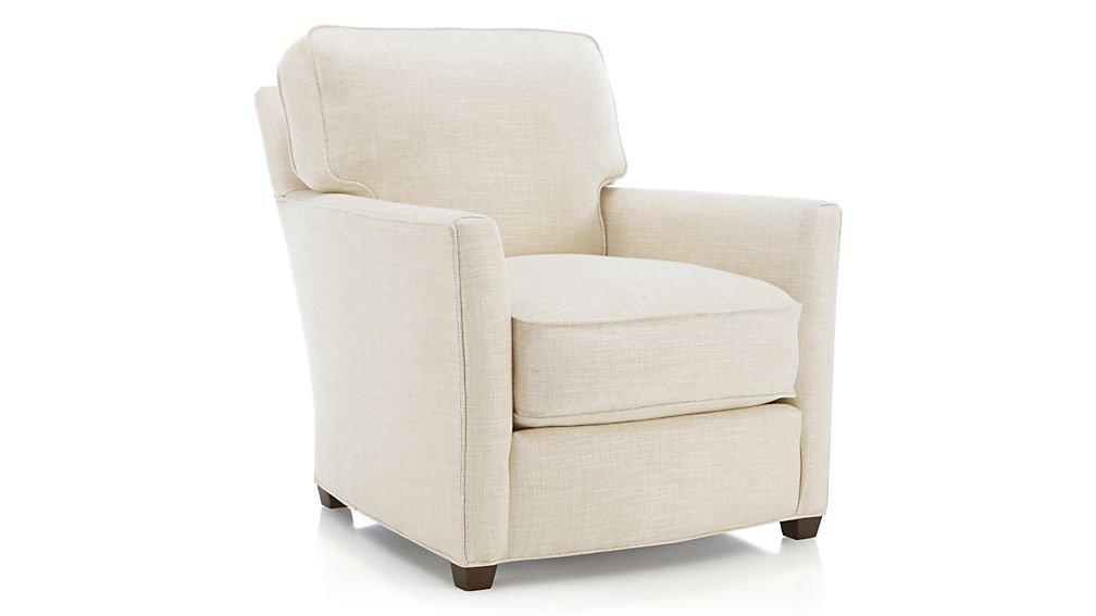 Talia Chair Gibson Oatmeal Crate and Barrel
