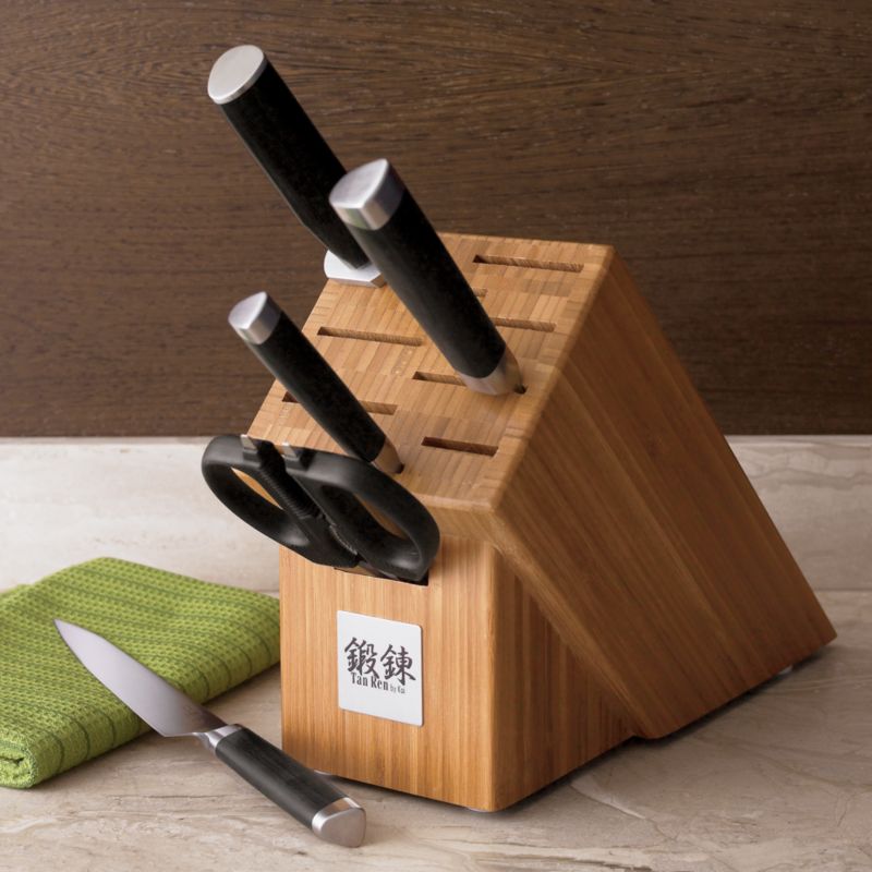 Kai Tan Ren 6-Piece Knife Block Set