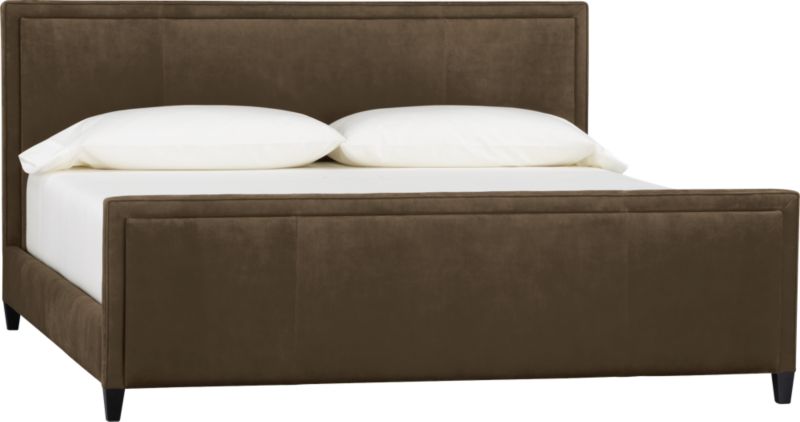 Tanner Leather King Bed
