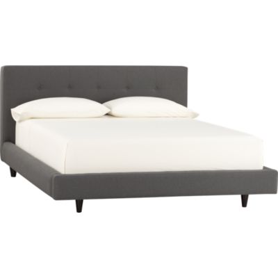 Queen Mattress Frames on Bunky Board Bed Frame   Crate And Barrel