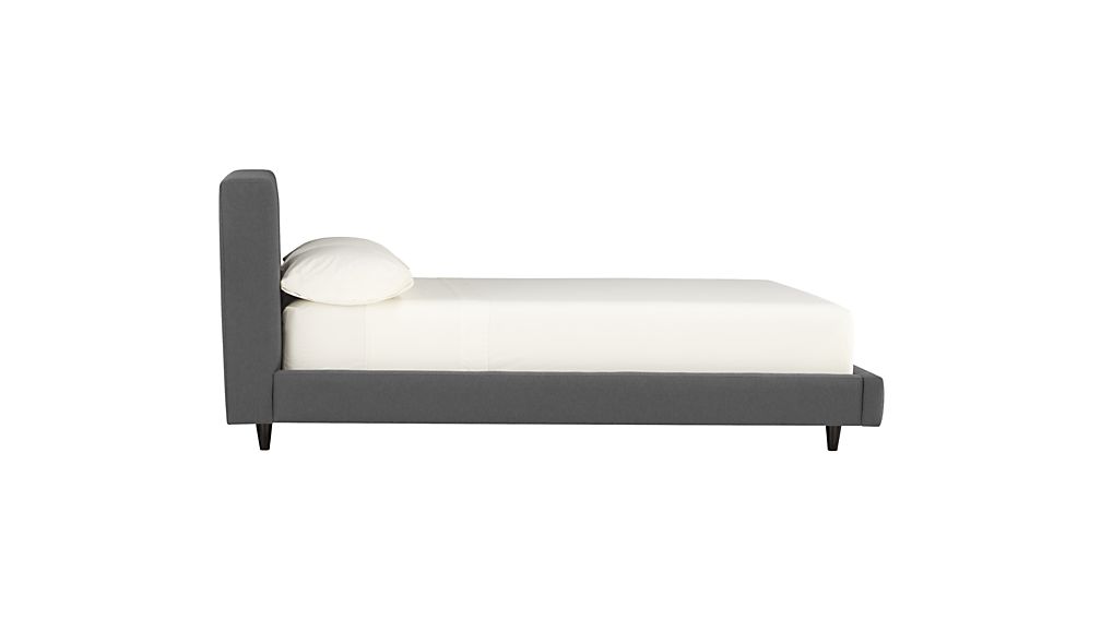 Tate California King Bed Winslow Shadow Crate and Barrel