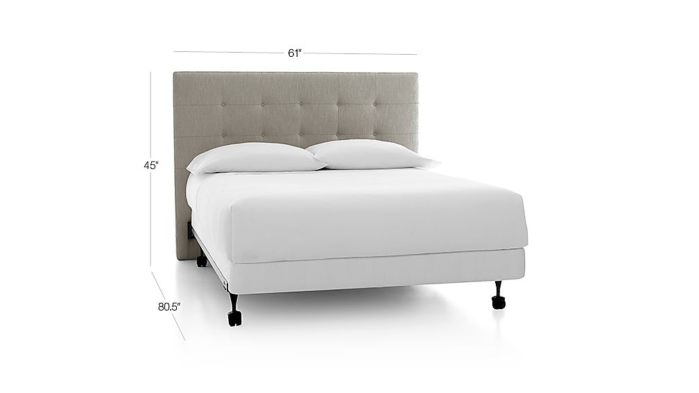 Tate Tall Upholstered Headboard Crate and Barrel